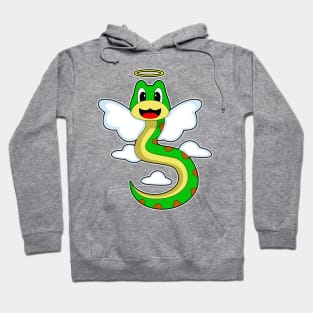 Snake Angel Angel wings Hoodie